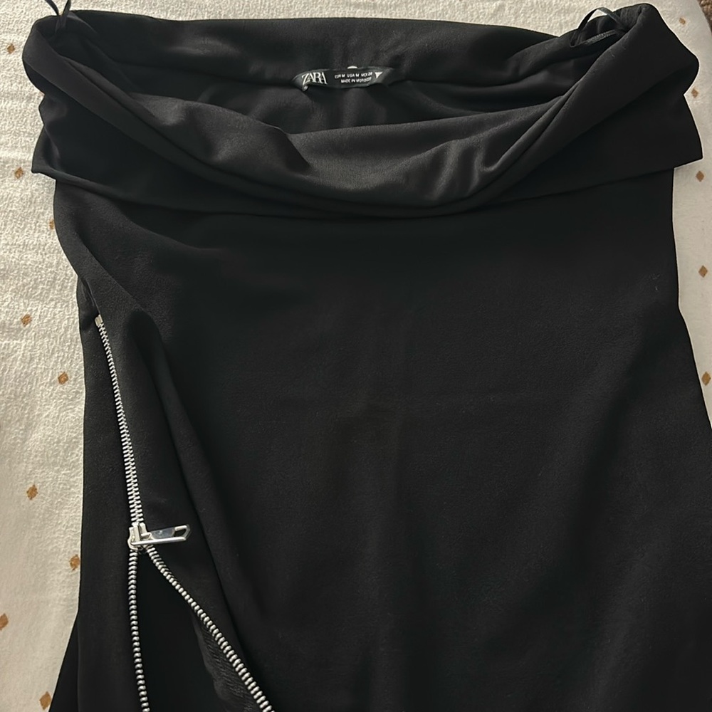 ZARA black sleeveless top